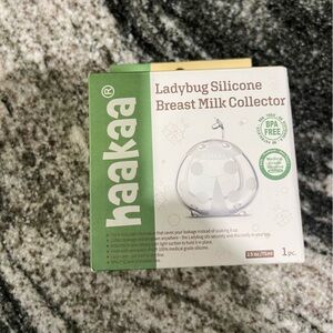 Haakaa Ladybug Silicone Breast Milk Collector - Clear